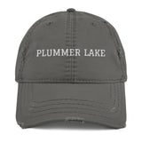 Plummer Lake | Embroidered Distressed Hat | 4 Colors