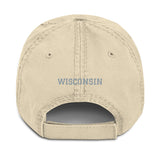 Winnebago Lake | Embroidered Distressed Hat | 4 Colors