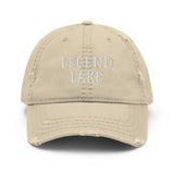 Legend Lake | Embroidered Distressed Hat | 4 Colors