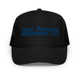 Upper Nemahbin Lake Line Design | Foam Snapback Hat | 4 Colors