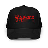 Shawano Lake Line Design | Foam Snapback Hat | 6 Colors