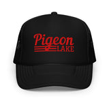 Pigeon Lake Line Design | Foam Snapback Hat | 6 Colors