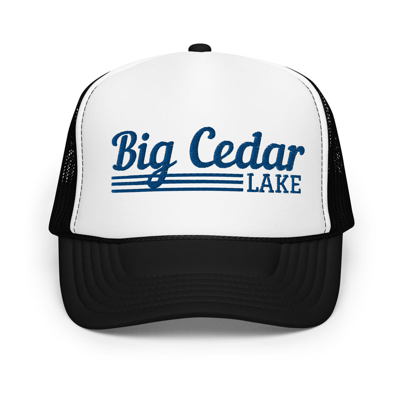 Big Cedar Line Design | Foam Snapback Hat | 4 Colors