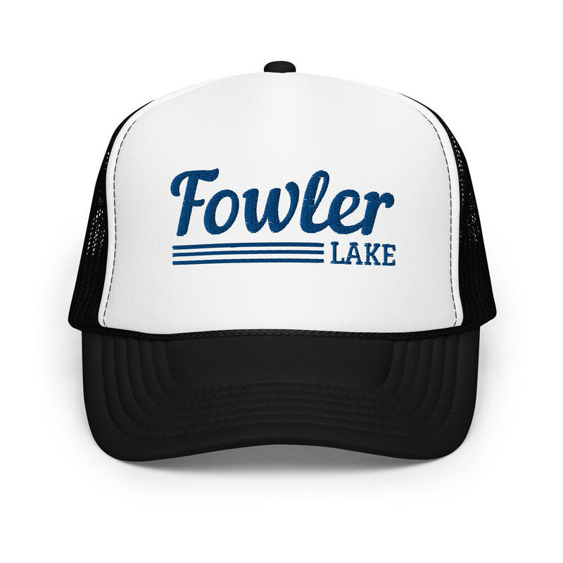 Fowler Lake Line Design | Foam Snapback Hat | 4 Colors