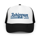 Ashippun Lake Line Design | Foam Snapback Hat | 4 Colors