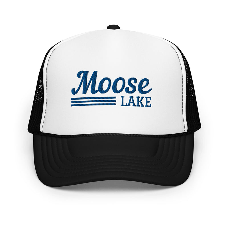 Moose Lake Line Design | Foam Snapback Hat | 4 Colors
