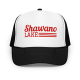 Shawano Lake Line Design | Foam Snapback Hat | 6 Colors