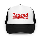 Legend Lake Line Design | Foam Snapback Hat | 6 Colors
