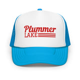 Plummer Lake Line Design | Embroidered Foam Snapback Hat | 6 Colors