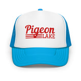 Pigeon Lake Line Design | Foam Snapback Hat | 6 Colors
