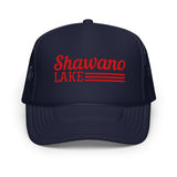 Shawano Lake Line Design | Foam Snapback Hat | 6 Colors