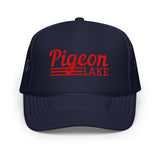 Pigeon Lake Line Design | Foam Snapback Hat | 6 Colors