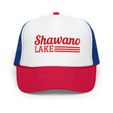 Shawano Lake Line Design | Foam Snapback Hat | 6 Colors