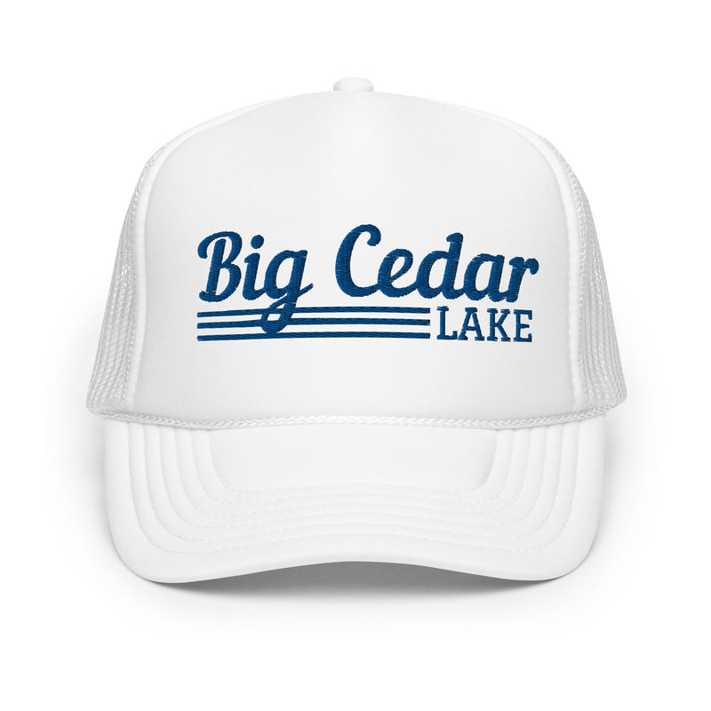 Big Cedar Line Design | Foam Snapback Hat | 4 Colors