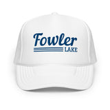 Fowler Lake Line Design | Foam Snapback Hat | 4 Colors