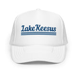 Lake Keesus Line Design | Foam Snapback Hat | 4 Colors