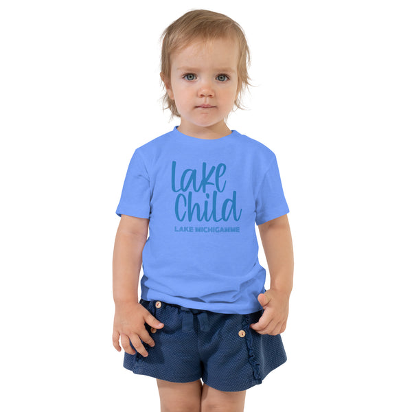 Lake Michigamme | Lake Child Toddler Short Sleeve Tee | 3 Colors