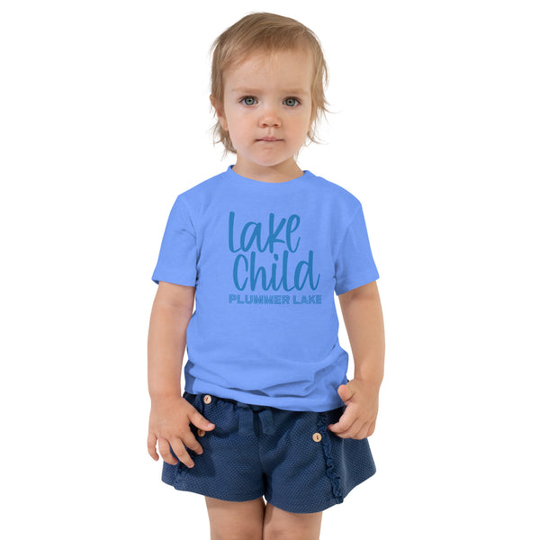 Plummer Lake | Lake Child Toddler Short Sleeve Tee | 3 Colors