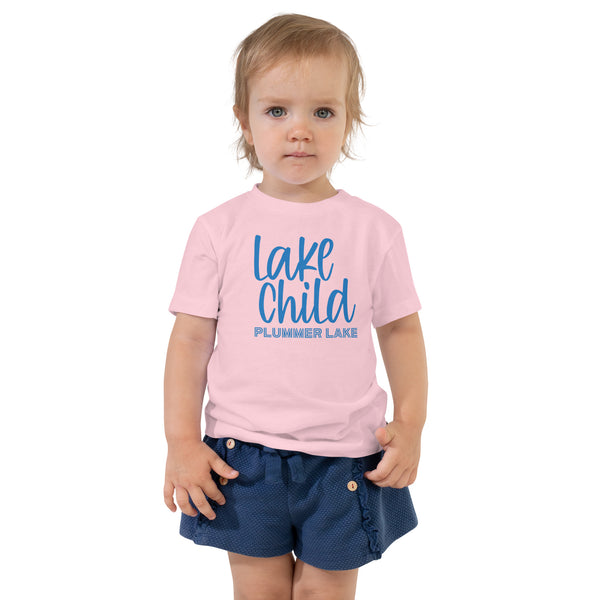 Plummer Lake | Lake Child Toddler Short Sleeve Tee | 3 Colors