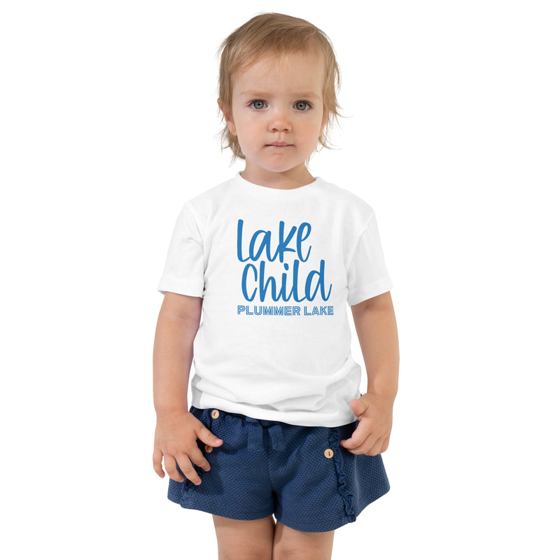 Plummer Lake | Lake Child Toddler Short Sleeve Tee | 3 Colors