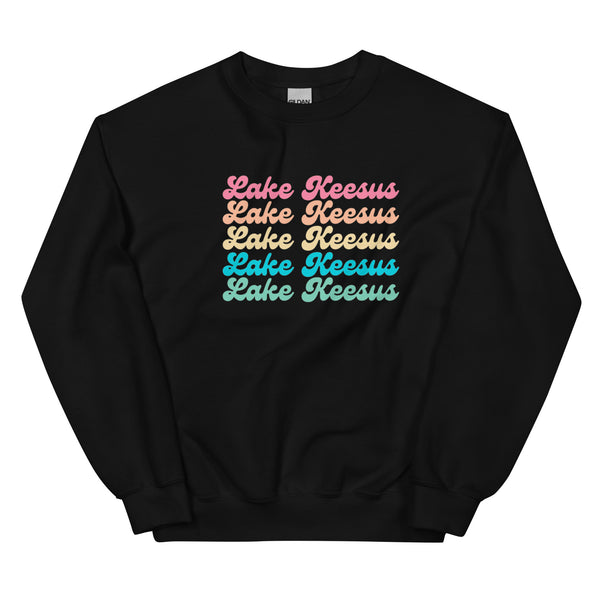 Lake Keesus Stacked | Unisex Crewneck | 2 Colors