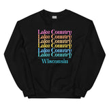 Lake Country | Color Stacked | Unisex Sweatshirt | 5 Colors