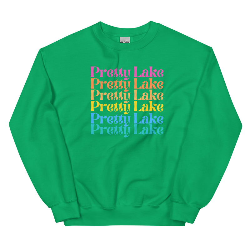 Pretty Lake | Color Stacked | Unisex Sweatshirt | 5 Colors