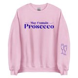 May Contain Prosecco | Unisex Sweatshirt | 4 Colors
