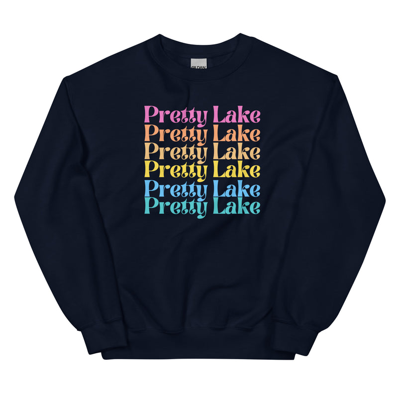 Pretty Lake | Color Stacked | Unisex Sweatshirt | 5 Colors