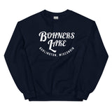Bohners Lake | Half Circle | Unisex Sweatshirt | 8 Colors