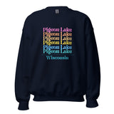 Pigeon Lake | Color Stacked | Unisex Sweatshirt | 5 Colors
