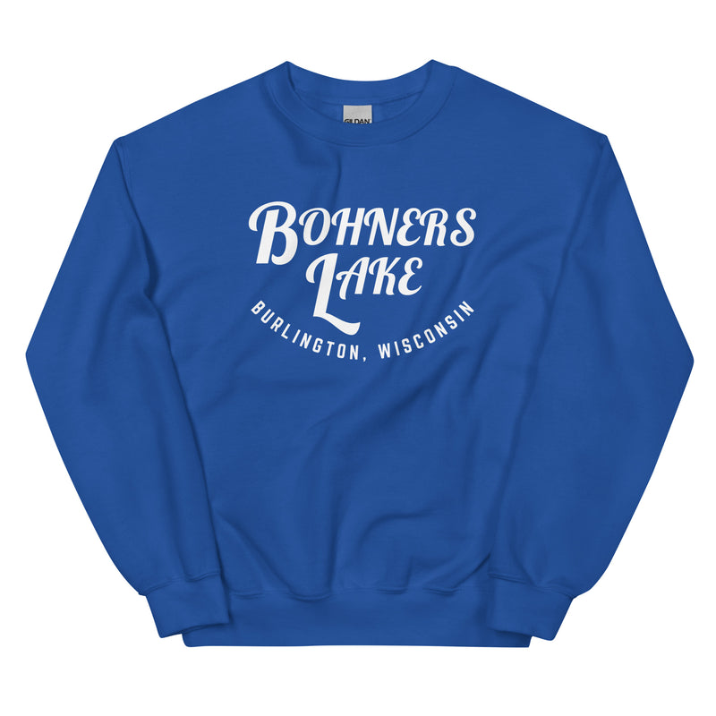 Bohners Lake | Half Circle | Unisex Sweatshirt | 8 Colors