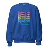 Pigeon Lake | Color Stacked | Unisex Sweatshirt | 5 Colors