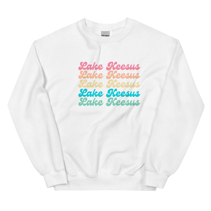 Lake Keesus Stacked | Unisex Crewneck | 2 Colors