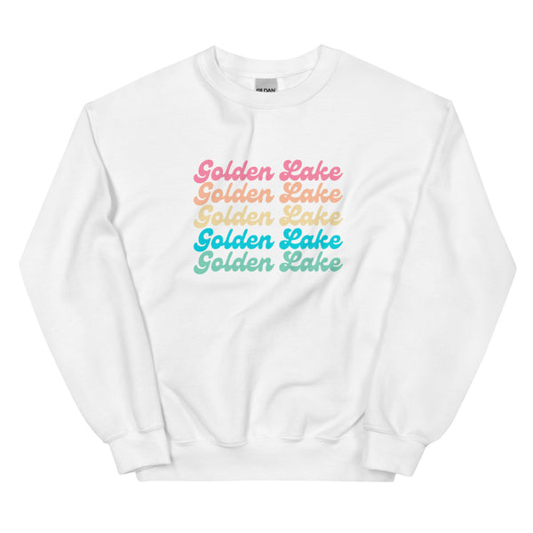 Golden Lake Stacked | Unisex Sweatshirt | 2 Colors