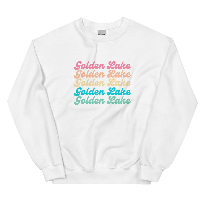 Golden Lake Stacked | Unisex Sweatshirt | 2 Colors