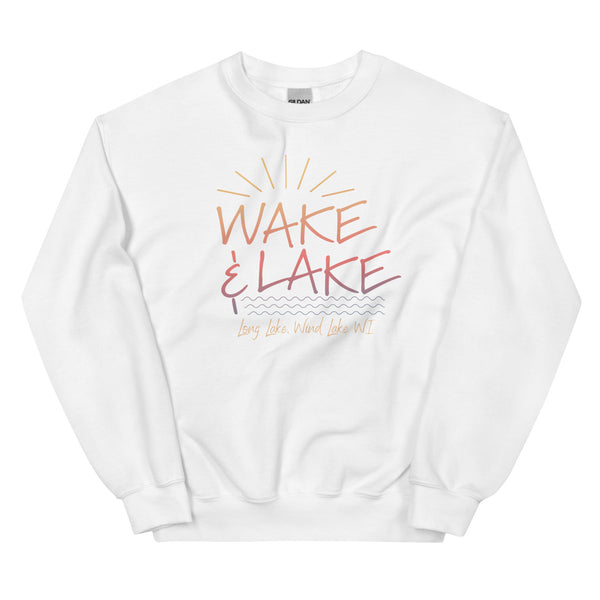 Long Lake | Wake & Lake | Unisex Sweatshirt | 5 Colors