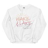 Plummer Lake | Wake & Lake | Unisex Sweatshirt | 5 Colors