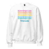 Winnebago Lake | Color Stacked | Unisex Sweatshirt | 5 Colors