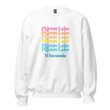 Pigeon Lake | Color Stacked | Unisex Sweatshirt | 5 Colors