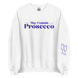 May Contain Prosecco | Unisex Sweatshirt | 4 Colors