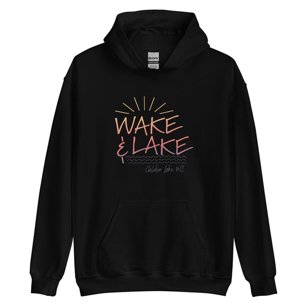 Wake & Lake Golden Lake | Unisex Hoodie | 4 Colors
