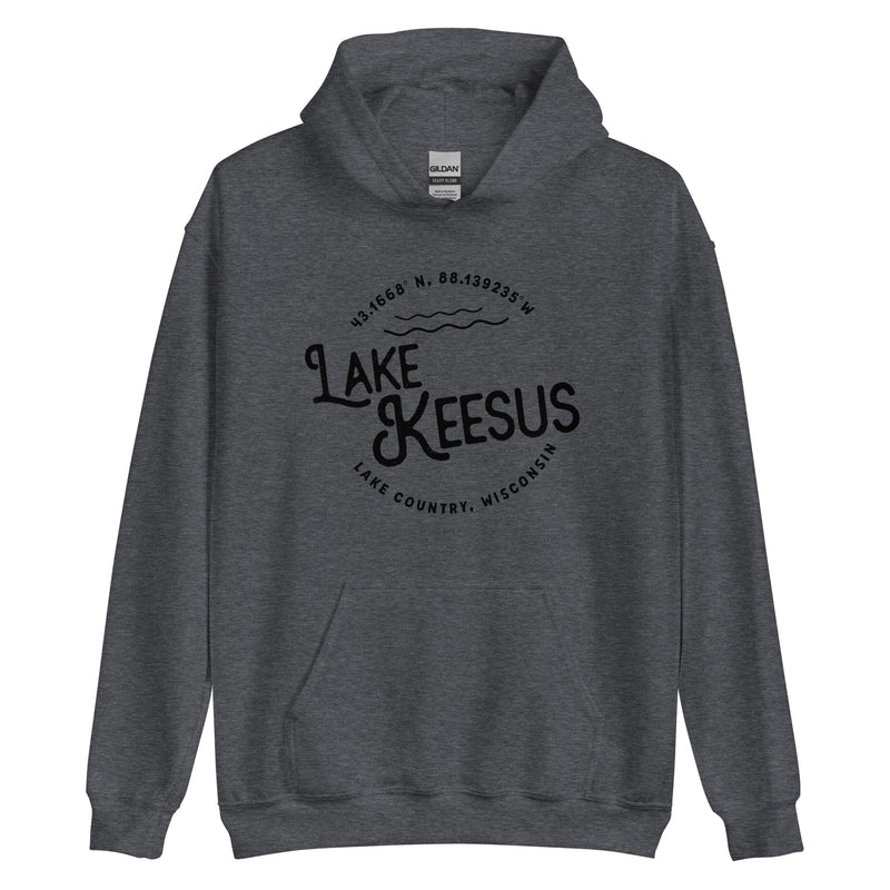 Lake Keesus |  Circle Unisex Hoodie | 7 Colors