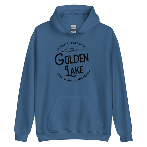 Golden Lake |  Circle Unisex Hoodie | 7 Colors