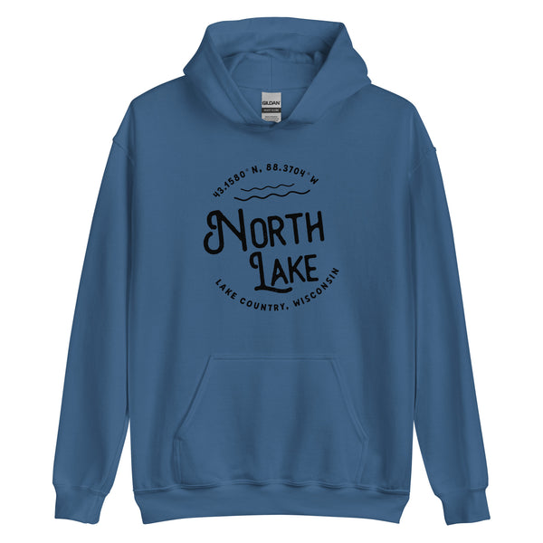 North Lake |  Circle Unisex Hoodie | 7 Colors