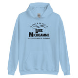 Lake Michigamme | Circle Unisex Hoodie | 7 Colors