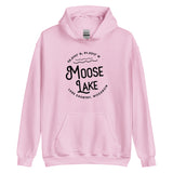 Moose Lake |  Circle Unisex Hoodie | 7 Colors