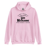 Lake Michigamme | Circle Unisex Hoodie | 7 Colors