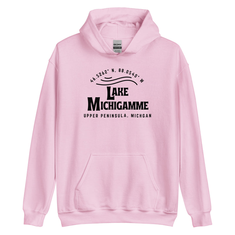 Lake Michigamme | Circle Unisex Hoodie | 7 Colors