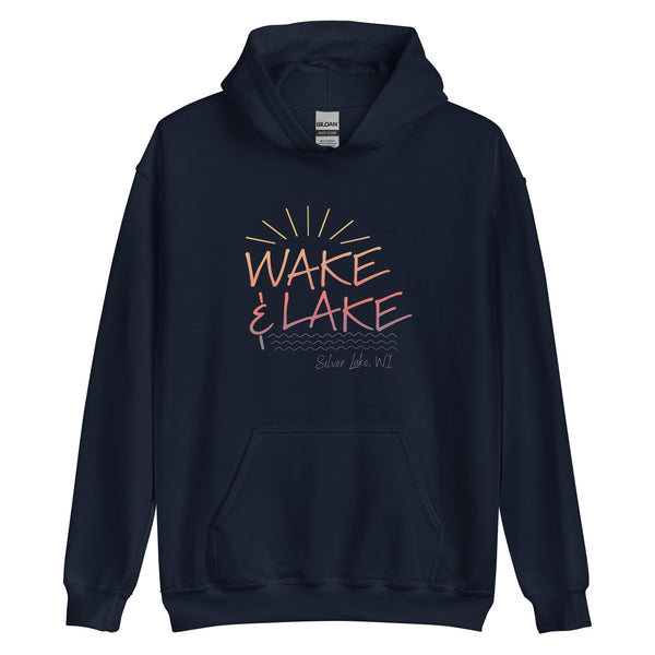 Wake & Lake Silver Lake  | Unisex Hoodie | 4 Colors